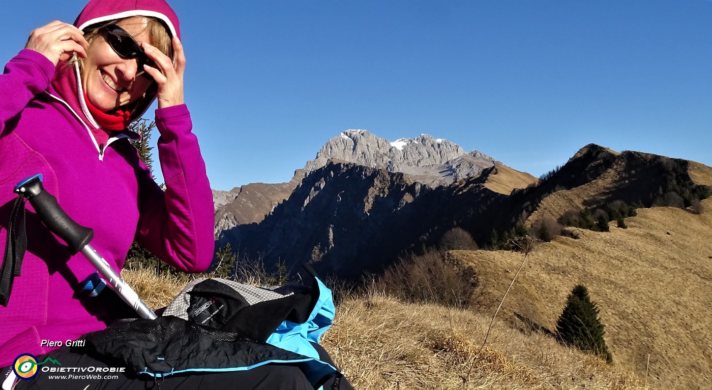 65 La lunga cresta verso il Valsacco, Monte Campo, Cime di Bares...Presolana.JPG